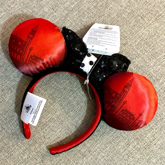 NWT Disney Parks Minnie France Ear Headband - Picture 5 of 9